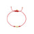 Pure Gold Medium Protective Eye Cord Bracelet