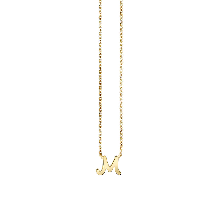 Pure Gold Tiny Initial Necklace - Sydney Evan Fine Jewelry