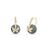 Gold & Diamond Butterfly Labradorite Earrings