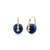Gold & Diamond Graduated Bezel Kyanite Luxuria Earrings