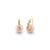 Gold & Diamond Cocktail Pink Opal Earrings