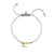 Gold & Diamond Tiny Capricorn Zodiac Cord Bracelet