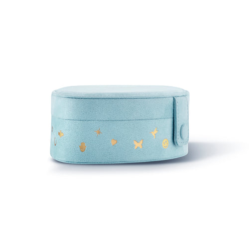 Blue Icon Jewelry Box