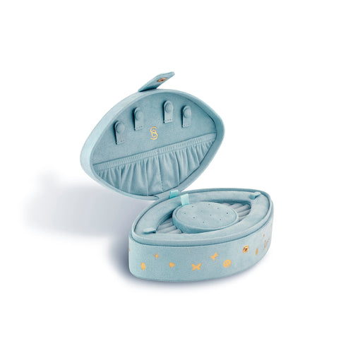 Blue Icon Jewelry Box