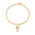 Gold & Diamond Sea Life Anklet