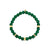 Gold & Diamond Multi-Rondelle on Green Onyx