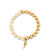 Gold & Diamond Albert on Coral and Gold