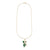 Men's Collection Gold & Diamond Emerald Multi-Charm Necklace
