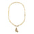 Gold & Diamond Butterfly Opal Necklace