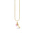 Gold Love & Heart Charm Necklace