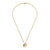 Gold & Diamond Squirrel Acorn Necklace