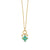 Gold, Diamond & Enamel Love Tableau Moroccan Charm Necklace