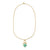 Gold, Diamond & Enamel Love Tableau Moroccan Charm Necklace