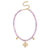 Gold & Diamond Multi Moroccan Lavender Amethyst Necklace
