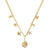 Gold & Diamond Critter & Floral Necklace
