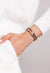 Gold & Diamond Eternity Rondelle on Wooden Opal