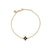 Gold & Diamond Mini Moroccan Flower Bracelet