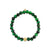 Gold & Diamond Hexagon Initial & Marquise Eye Bead on Tiger Eye