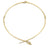 Gold & Diamond Snake Necklace