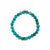 Men's Collection Gold & Emerald Rondelle on Turquoise