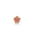 Rose Gold & Diamond Sakura Stud