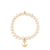 Gold & Diamond Anchor on Pearls