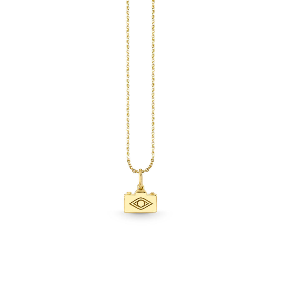 Gold & Diamond Camera Charm - Sydney Evan Fine Jewelry