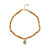 Gold & Diamond Nautilus Shell Abalone Anklet