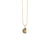 Gold & Diamond Nautilus Shell Charm