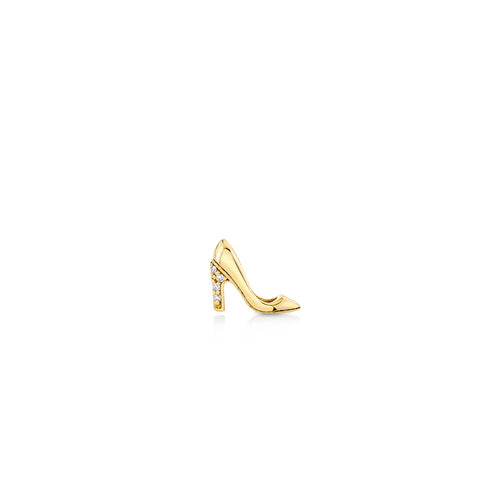 Gold & Diamond Stiletto Stud