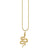 Men's Collection Gold & Diamond Large Etched Snake Charm