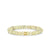Pure Gold Marquise Eye Rondelle on Mystic Prehnite