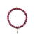 Gold, Diamond & Ruby Small Lipstick Charm on Ruby