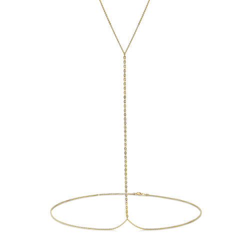 Gold & Diamond Marquise Eye Body Chain