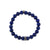 Gold & Diamond Marquise Eye Rondelle on Lapis