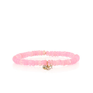 Gold & Diamond Whale Family on Opal - Sydney Evan Fine Jewelry