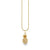 Gold & Diamond Large Pineapple Charm