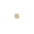 Gold & Diamond Daisy Stud
