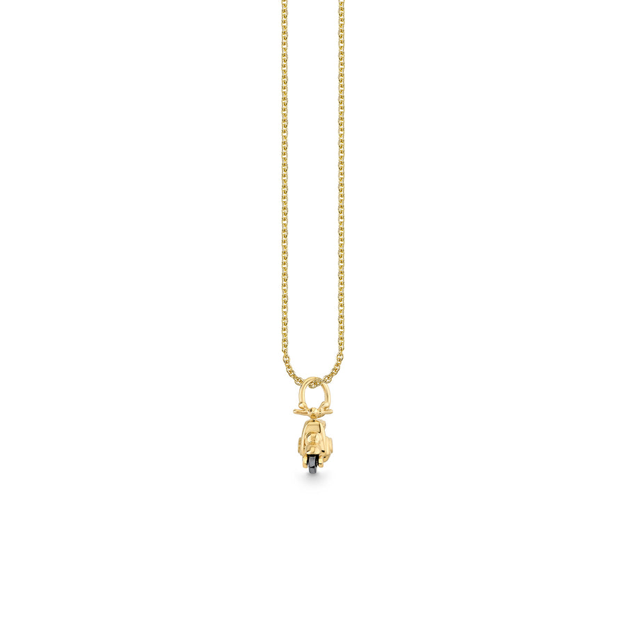 Gold & Diamond Vespa Scooter Charm - Sydney Evan Fine Jewelry