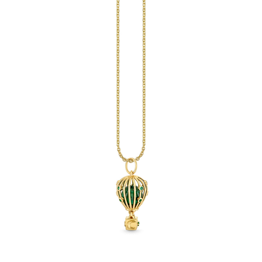 Gold & Emerald Wicked Balloon - Sydney Evan Fine Jewelry