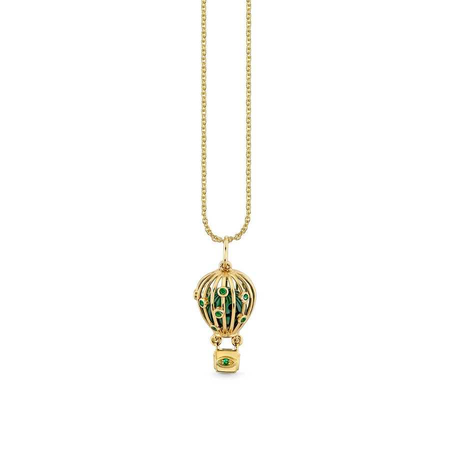 Gold & Emerald Wicked Balloon - Sydney Evan Fine Jewelry