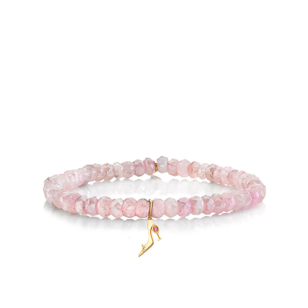 Shop Wicked x Sydney Evan 14k Gold & Pink Sapphire Wicked