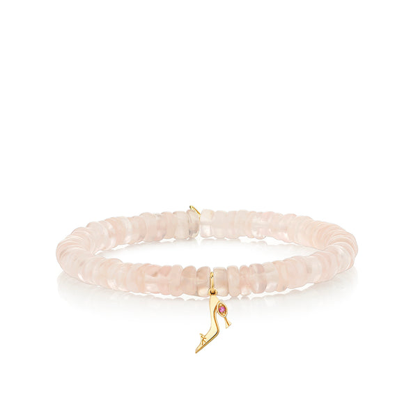 STONE HENgE◆SA25B27P 14K ROSE GOLD ブレスレット Pink Stone Bracelet | Rosefield Official
