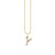 Gold & Diamond Medium Initial Charm