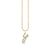 Gold & Diamond Medium Initial Charm