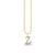 Gold & Diamond Medium Initial Charm
