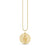 Gold & Diamond Fishnet Snake Coin