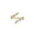 Gold & Diamond Cocktail Wrap Ring