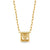 Gold & Diamond Open Icon Dice Charm