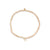 Gold & Enamel Tiny Chai on Beige Zircon